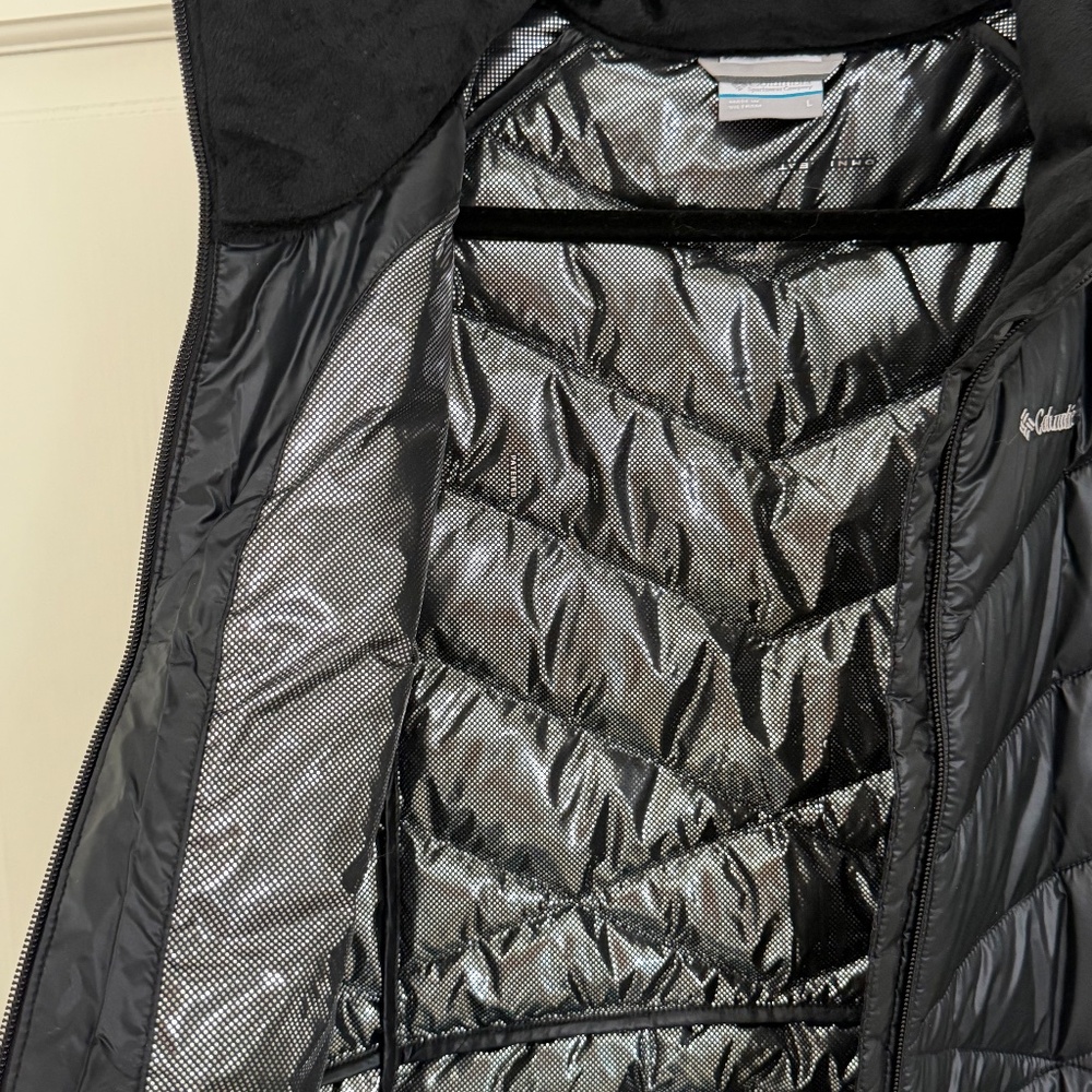 COLUMBIA Women's Omni Heat Long Black Vest, Size L - Picture 5 of 12